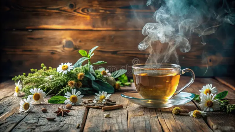 Herbal teas (chamomile, peppermint, ginger)