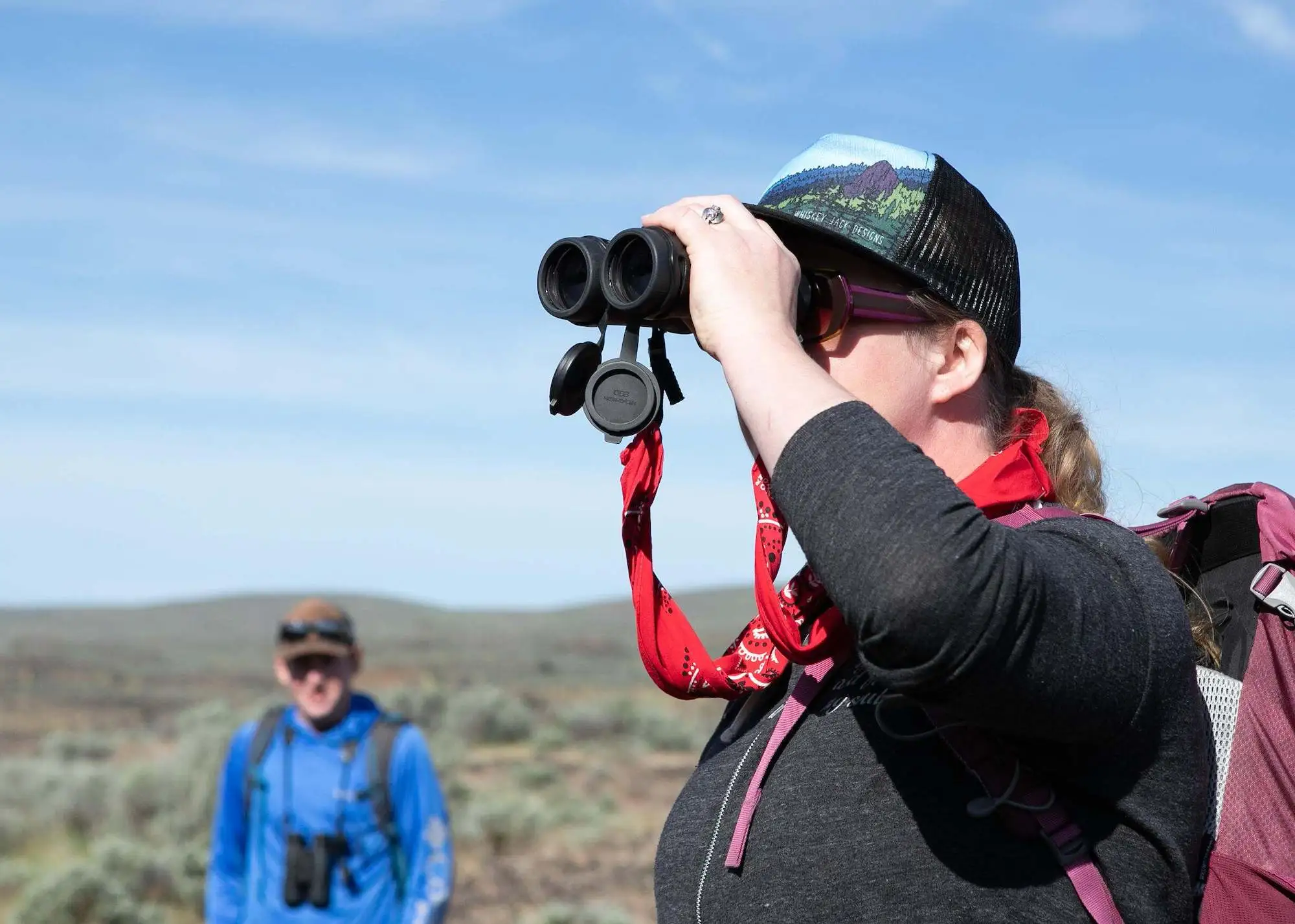 Binoculars or gear rental