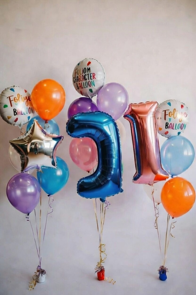 Helium Balloons – Instant party vibes!