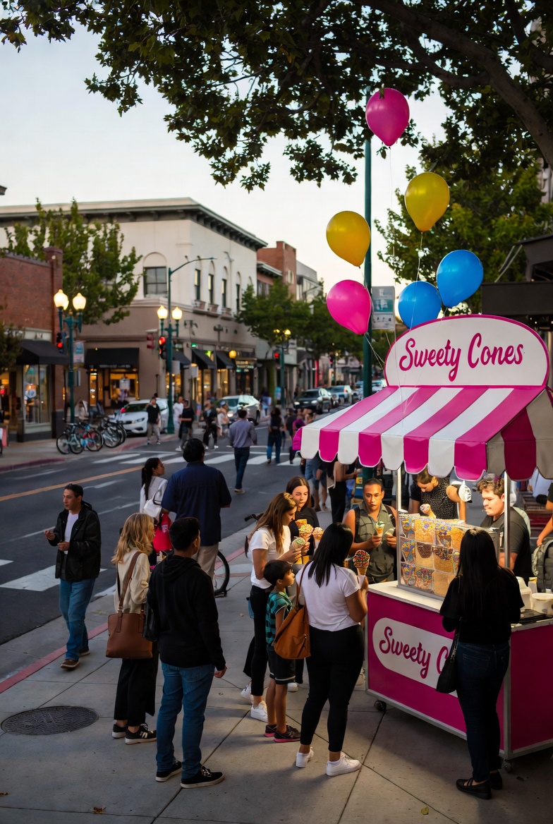 Downtown Sunnyvale Plaza (Castro Street)